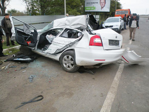 Происшествия за 26 сентября 2012 года на автодорогах Балтия и Москва–Волоколамск.
