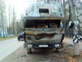 Сгоревший автомобиль в Красногорске.