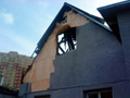 Сгоревший дом в Красногорске.