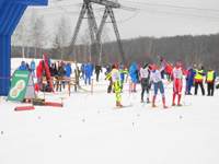Чемпионат ЦФО РФ, III этап Кубка России 2013 года по лыжным гонкам проходит в Красногорске.