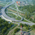 Проект планировки развязки на пересечении Ильинского и Волоколамского шоссе.