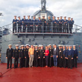 Красногорцы побывали на подшефном корабле "Георгий Победоносец".