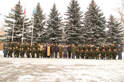 Военнослужащие научной роты в/ч 26302 г. Красногорска приняли присягу на верность Родине.