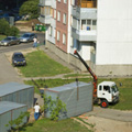 "Ракушка" или два парковочных места во дворе Красногорска.