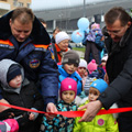 В Красногорске открытие детских площадок становится ярким праздником для детей.