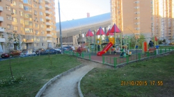 В Красногорске построен новый детский городок.