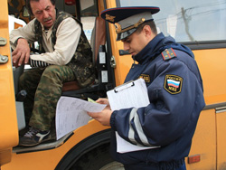 Красногорские госавтоинспекторы проверят пассажирский транспорт в рамках оперативно-профилактического рейда "Автобус".