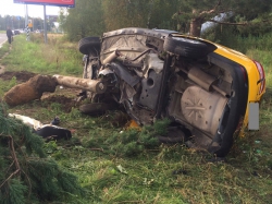 Пять ДТП с пострадавшими зарегистрировано за сентябрь месяц 2016 года на автодорогах Красногорского района.