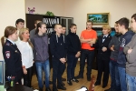 Сотрудники Красногорской полиции провели акцию Студенческий десант для учащихся местного колледжа и 8-9 классов школы №1.