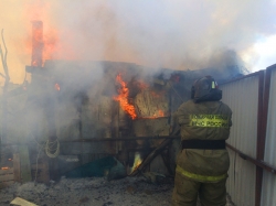 Из-за не соблюдения правил пожарной безопасности произошел пожар в СНТ «Здоровье», го Красногорск, на котором пострадал 1 человек.