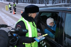 Профилактическое мероприятие «Перевозка пассажиров» провели инспекторы г.о. Красногорск.