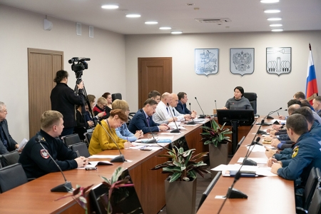 В администрации го Красногорск состоялось заседание антитеррористической комиссии.