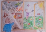 В Красногорске подвели итоги областного конкурса детских рисунков «Мир без войны».