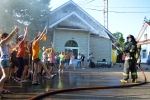 В детском лагере «Искра» сотрудники противопожарной службы Красногорска провели «Безопасное лето»
