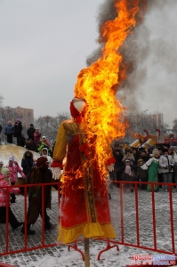 Празднование широкой Масленицы на главной площади Красногорска!