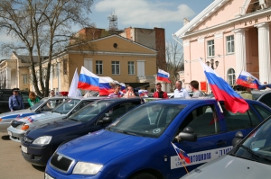 В рамках Единого дня детской дорожной безопасности состоялся автопробег Безопасные дороги!