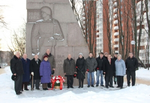 Красногорский завод им. С.А. Зверева на митинге, посвященном битве под Москвой.