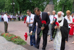 В Красногорске почтили память погибших в Великой Отечественной войне.