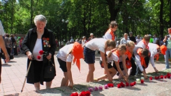 В Красногорске почтили память погибших в Великой Отечественной войне.