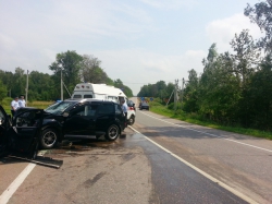 В страшном ДТП на 74 км Волоколамского шоссе погибла женщина и еще 6 человек получили повреждения!