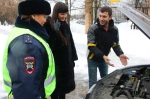 Цветы для автоледи и Не только словом..! - акции под таким названием провела красногорская Госавтоинспекция.