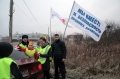 Ученики Курсаковской школы напомнили водителям и детям о безопасности на дорогах.