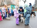 В Красногорске полицейские провели акцию «Моя профессия - кинолог».