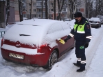 Дворхенгеры напомнили жителям городского округа Красногорск о дорожной безопасности.