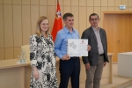 Трое медиков из Красногорска получили сертификаты на соципотеку.