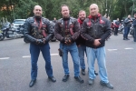 Байкеры из мотоклубов «Blacksmiths» MC, «Iron Shadows» MCC и «Northwest Brothers» MCC посетили места боевой славы в Красногорске!