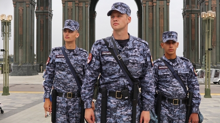 В Подмосковье росгвардейцы обеспечили безопасность форума «Армия-2022»