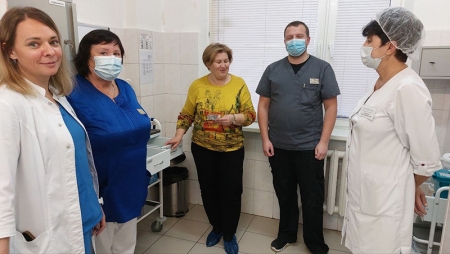 Эксперт Национального института качества приехала в Красногорскую больницу.