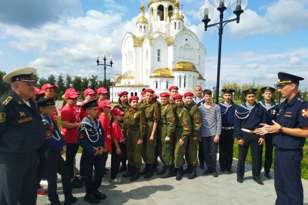 Росгвардейцы из Подмосковья поддержали Всероссийскую ведомственную акцию «Каникулы с Росгвардией»