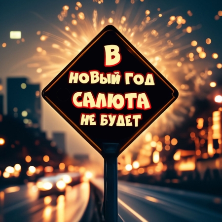 В новогоднюю ночь 2024 года в Красногорске не будут запускать праздничный салют!