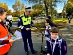 Родительский патруль на страже безопасности юных участников дорожного движения.